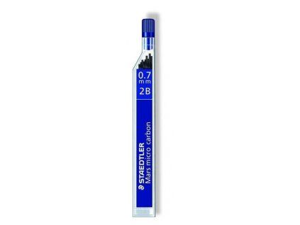 Tuhy do mikrotužky Staedtler Mars Micro Carbon 0,7 mm, tvrdost 2B, balení 12 ks