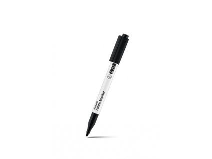 Fix na textil Monami Fabric Marker Fine 1,3 mm, černá barva, štětečkový hrot