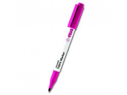 Fix na textil Monami Fabric Marker Brush, štětcový hrot, fluo růžová barva