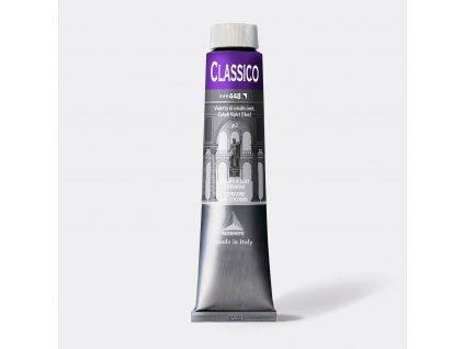 Olejová barva Maimeri Classico Oil 200 ml, odstín 448 cobalt violet, fialová