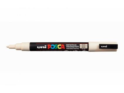 Uni Posca 3M akrylový popisovač 0,9-1,3 mm, béžová barva č. 45