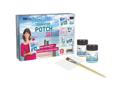 KREUL Foto Transfer Potch Set – startovací sada pro přenos fotografií