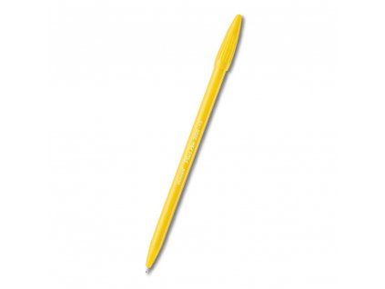 Liner Monami Plus Pen 3000-4 žlutá, hrot 0,4 mm, inkoust na vodní bázi, tenké plastové tělo