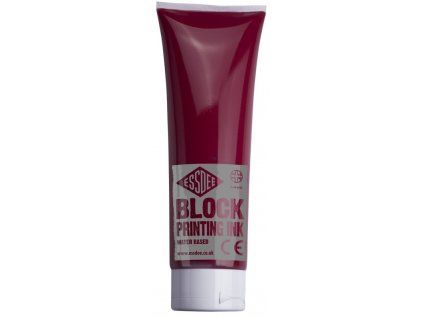 Linorytová barva Essdee 300 ml, odstín karmín, viskózní barva na vodní bázi