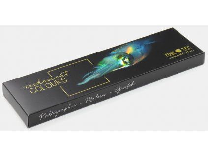 FineTec F5600 Pearl Iridescent Pixie Dust, sada 6 akvarelových barev v plechové etui
