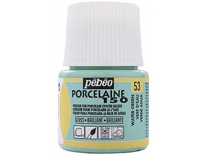 Pébéo Porcelaine 150 barva na porcelán a sklo 45 ml, odstín zelená voda 53