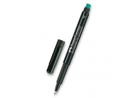 Permanentní popisovač Faber-Castell Multimark 1523 F, hrot 0,6 mm, barva černá