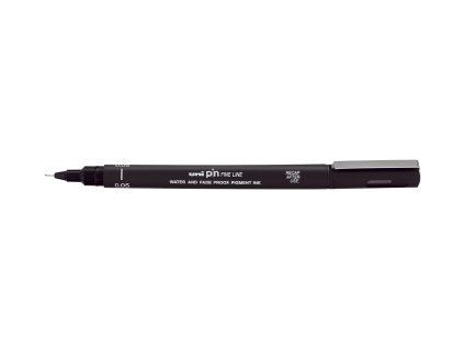 Uni PIN 005 liner 0,05 mm černý, kalibrovaný hrot, voděodolný Super Ink inkoust
