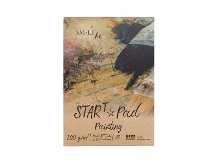 Blok SM.LT Star Pad Painting A5, 300 g/m2, 20 listů papíru na akrylové barvy