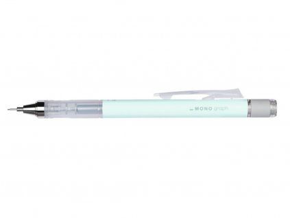 Mikrotužka Tombow Mono Graph 0,5 mm, třepací mechanismus, pastelově zelená mint