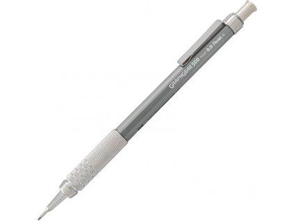 Mikrotužka Pentel GraphGear 500 0,9 mm stříbrná s kovovým držadlem a 4mm hrotem