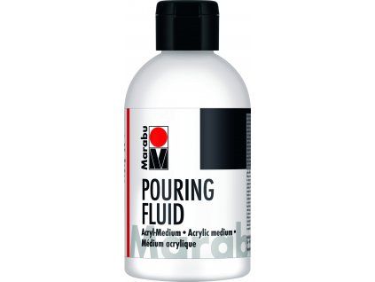 Marabu Pouring Medium 250 ml, tekuté medium na akrylové bázi pro techniku Acrylic Pouring