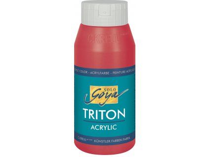 Kreul SOLO GOYA Triton akrylová barva 750 ml, odstín červená vínová, plastová láhev