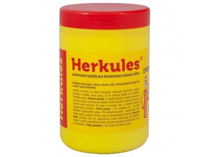 Lepidlo Herkules 1000 g v kelímku, Druchema, lepidlo na vodní bázi pro papír