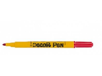 Centropen 2738 Decor Pen červený, pigmentový fix se stopou 1,5 mm na různé materiály