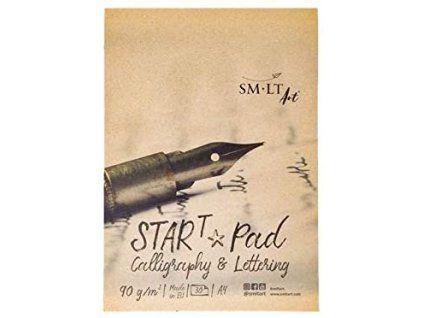 SM.LT Star Pad Calligraphy A4, blok 30 listů papíru na kaligrafii, 90 g/m