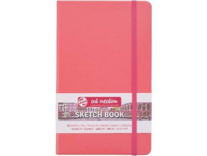 Talens Art Creation Sketch Book, skicák v korálové vazbě 13x21 cm, 80 listů 140 g/m2