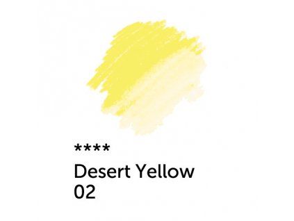 Akvarelová pastelka White Nights Nevskaya Palitra odstín 02 desert yellow, žlutá