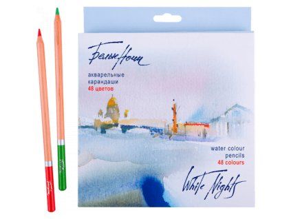 watercolor pencils White Nights 48 colours