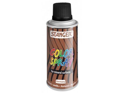 Stanger Color Spray 150 ml, akrylová barva ve spreji, metalický měděný odstín