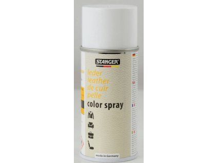 Stanger barva na kůži ve spreji 150 ml, bílá, vhodná na hladkou kůži, vinyl a PVC