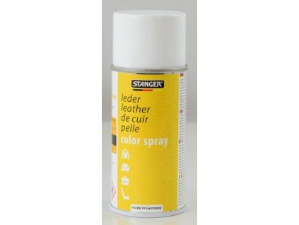 Stanger barva na kůži ve spreji 150 ml, odstín žlutá, vhodná na vinyl a PVC