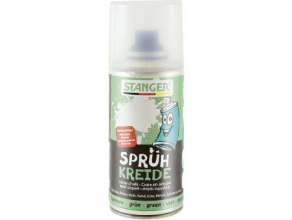 Stanger křídový sprej 150 ml zelený, omyvatelná křída ve spreji na přírodní bázi