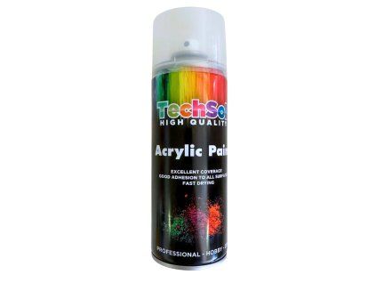 Protech univerzální akrylový bezbarvý lak ve spreji 400 ml, lesklý povrch