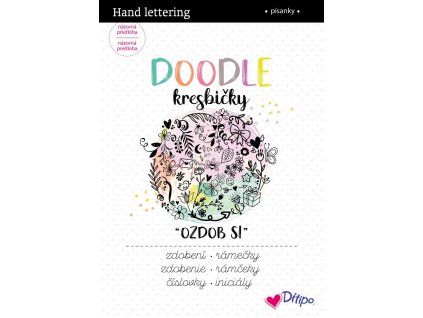 Doodle Krasopísanka Kresbičky, 36 stran s tečkovanou předlohou a předtištěnými písmeny