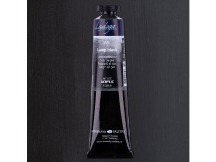 Nevskaya Palitra Ladoga 46 ml akrylová barva, odstín černá lamp 801
