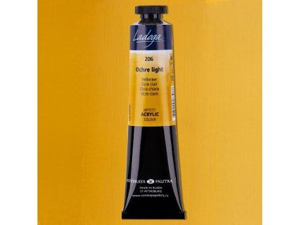 Nevskaya Palitra Ladoga akrylová barva 46 ml, odstín okr světlý 206