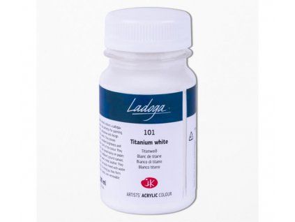 Nevskaya Palitra Ladoga akrylová barva 100 ml, odstín běloba titanová