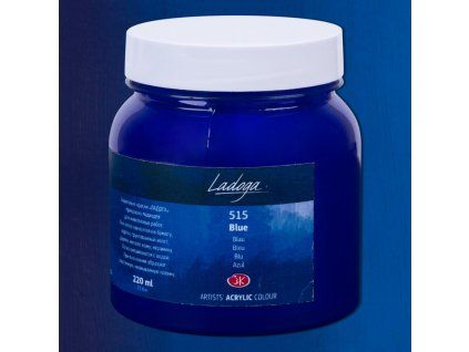 Nevskaya Palitra Ladoga akrylová barva 500 ml, odstín modrá 515