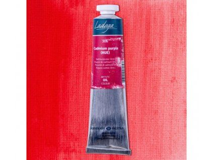 Olejová barva Nevskaya Palitra Ladoga 46 ml, odstín 306 kadmium purpurové