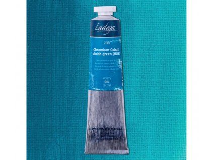 Olejová barva Nevskaya Palitra Ladoga 46 ml, odstín 708 kobalt chromium zelený