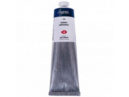 Olejová barva Nevskaya Palitra Ladoga 120 ml, odstín Zinc white, bílá