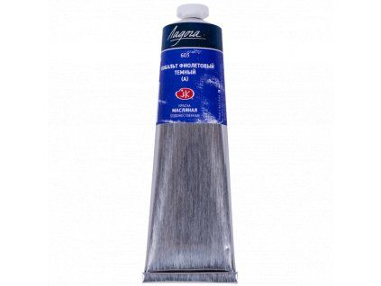 Olejová barva Nevskaya Palitra Ladoga 120 ml, odstín Cobalt violet deep HUE, fialová