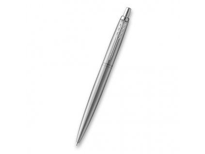 Kuličkové pero Parker Jotter XL Monochrome Stainless Steel CT se stiskacím mechanismem