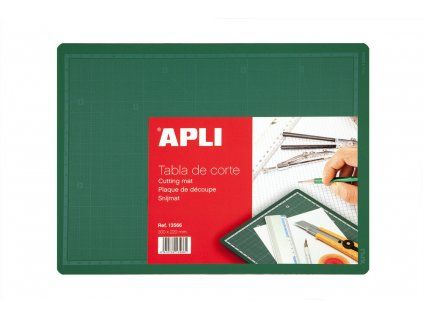 APLI řezací podložka 22 x 30 cm z odolného PVC, oboustranná, formát A4