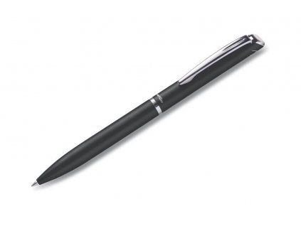 Pentel Energel gelový roller 0,7 mm černý, celokovové tělo s otočným mechanismem