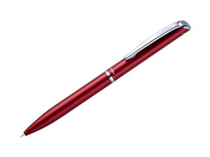 Pentel Energel BL2007B gelový roller 0,7 mm červený, celokovový s otočným mechanismem