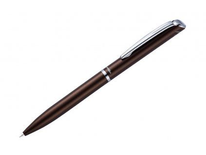 Pentel Energel BL2007E gelový roller 0,7 mm mocca, celokovové tělo s otočným mechanismem