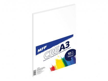 MFP kreslící karton A3 250 g, bílý, balení 10 ks ve folii