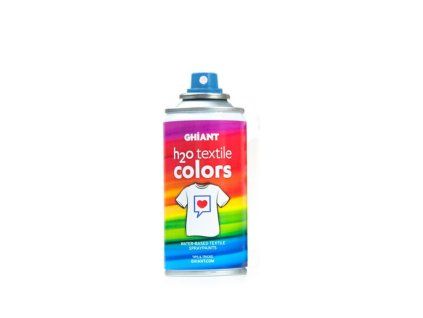 Ghiant H2O barva na textil ve spreji 150 ml, modrý odstín, vodní báze