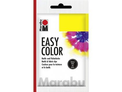 Marabu Easy Color 25g batikovací barva za studena, odstín 073 černá