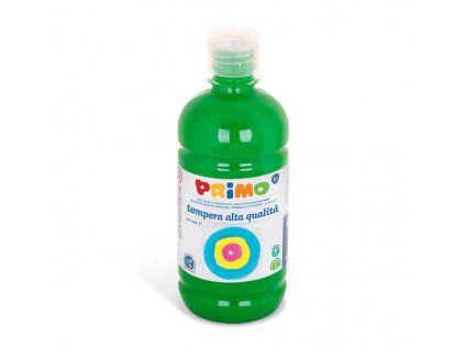 Temperová barva Primo Alta 500 ml, odstín světle zelená, lahvička s dávkovačem