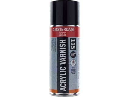 Royal Talens matný lak na akryl a olej 400 ml sprej Amsterdam, ochrana obrazu