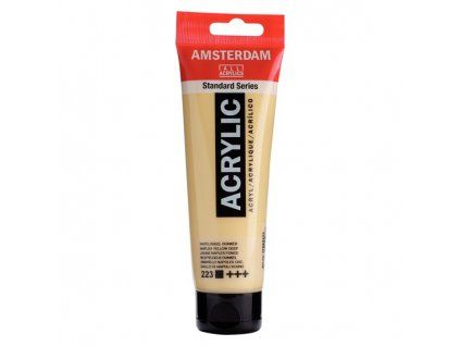 Royal Talens Amsterdam akrylová barva 120 ml, odstín 223 Naples yellow dark, žlutá