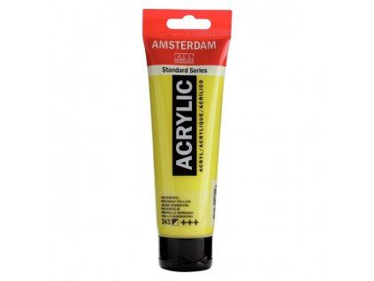 Royal Talens Amsterdam akrylová barva 120 ml, odstín 243 Greenish Yellow, zelená