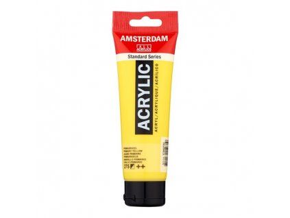 Royal Talens Amsterdam akrylová barva 120 ml, odstín 275 Primary Yellow, saténový povrch